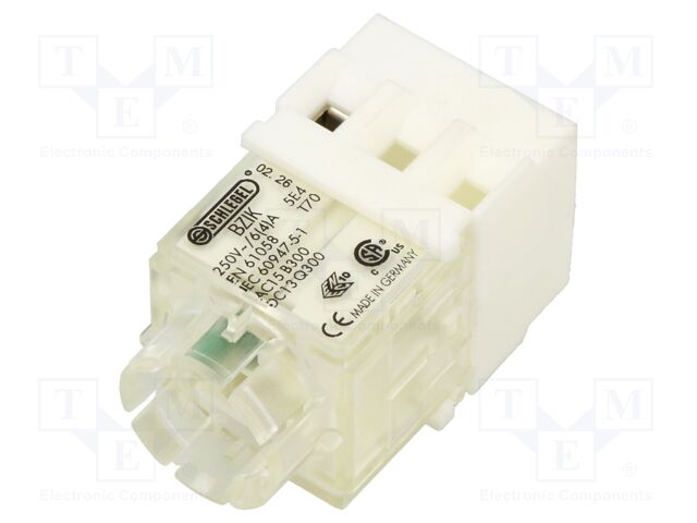 Contact block; IP20; Contacts: NO; 3mm; -30÷70°C