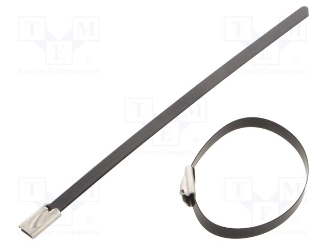 Cable tie; L: 125mm; W: 4.6mm; stainless steel AISI 304; 450N