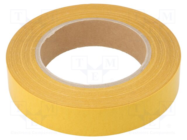 Tape: fixing; W: 25mm; L: 50m; Thk: 0.09mm; modified acryl; -30÷100°C
