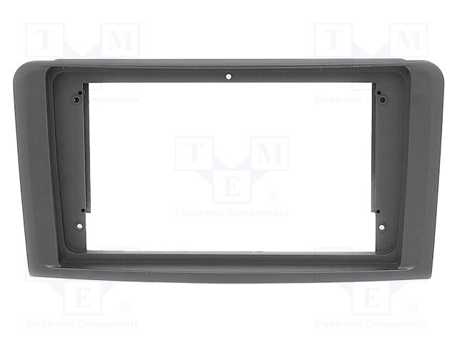 Radio frame; Mercedes; black; 9"