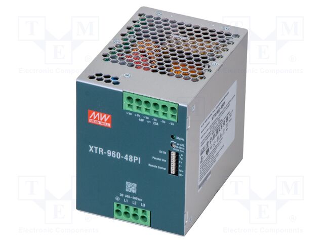 Power supply: switching; for DIN rail mounting; OUT: 1; XTR-960