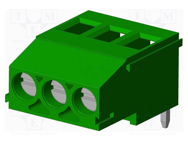 Connector: PCB terminal block; terminal; Plating: tinned; on PCBs