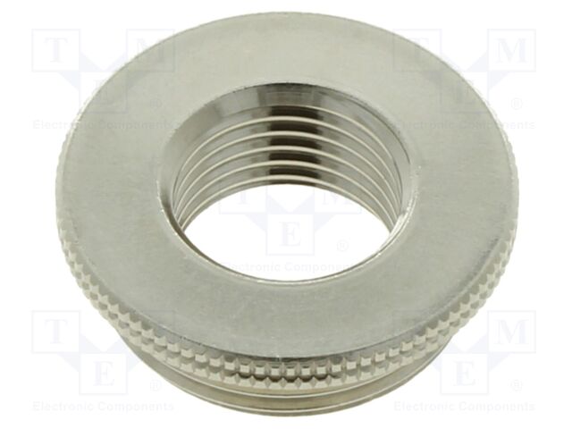 Reduction of threads for glands; Int.thread: M16; brass