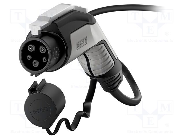 EMobility: cable; 1x0.5mm2,3x2.5mm2; 240VAC; 5kW; IP44; 6m; 20A