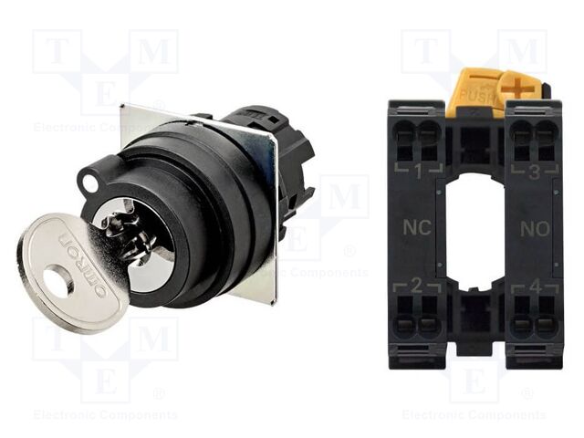 Switch: rotary; 22mm; Pos: 2