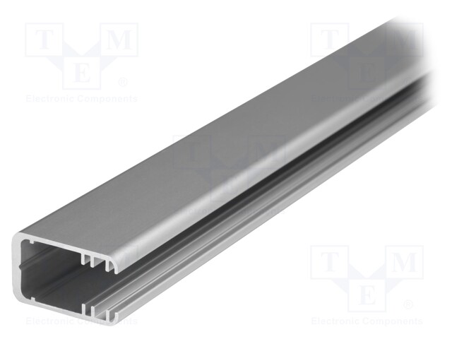 Profiles for LED modules; edge; L: 2m; aluminium; Int.width: 14mm