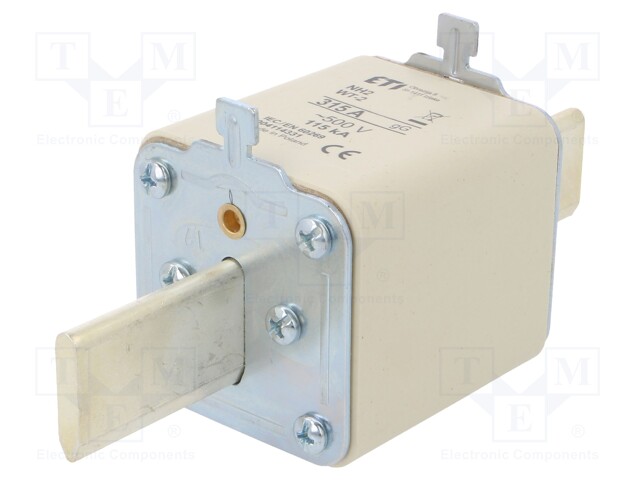 Fuse: fuse; gG; 315A; 500VAC; ceramic,industrial; NH2; WT-NH