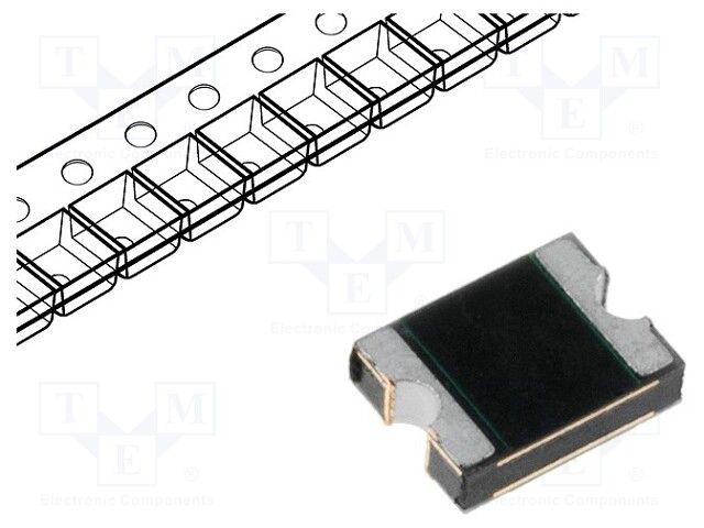 Fuse: PTC polymer; 50mA; 1210L