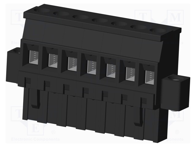 Connector: pluggable terminal block; plug; female; angled 90°