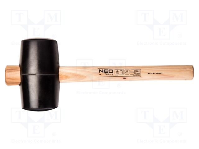 Hammer; 1.2kg; rubber; 90mm