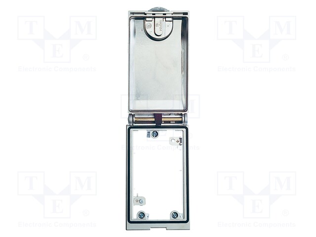 Single Frame, Ni plated, metal cover