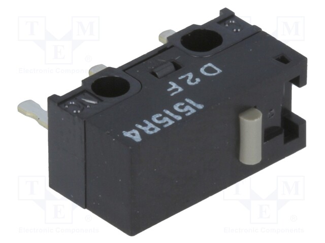 Microswitch SNAP ACTION; without lever; SPDT; 3A/125VAC; ON-(ON)
