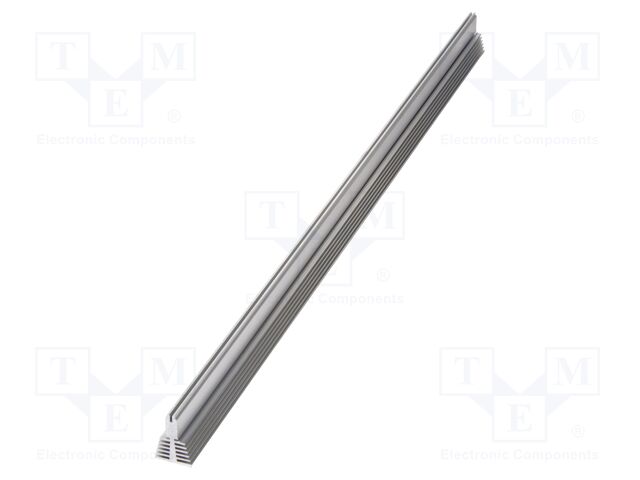 Heatsink: extruded; Y; universal; aluminium; L: 1000mm; W: 40mm; raw