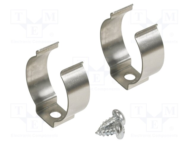 Holder; silver; stainless steel; Application: PEN12