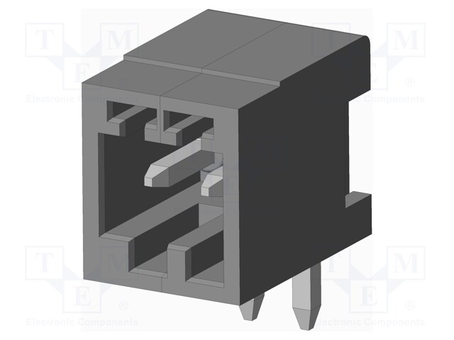 Connector: pluggable terminal block; socket; male; on PCBs
