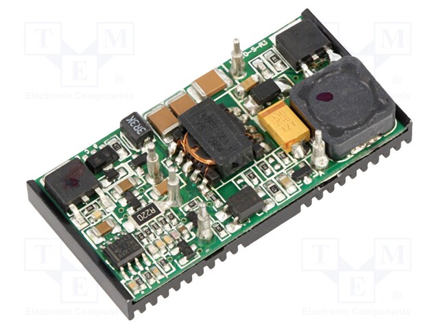 Converter: DC/DC; 10.05W; Uin: 22÷72V; 15VDC; Iout: 670mA; 2"x1"