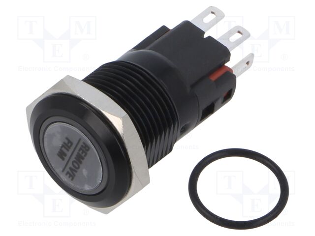 Switch: vandal resistant; Pos: 2; SPDT; 0.5A/220VAC; 2A/24VDC; IP65