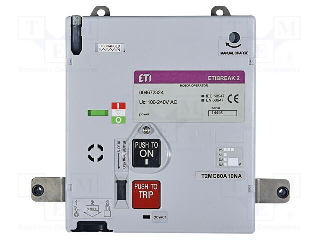 Motor operating device; outside; 100÷240VDC