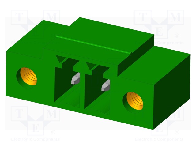 Connector: pluggable terminal block; socket; male; angled 90°