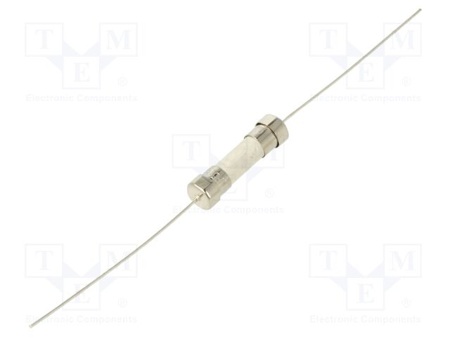 Fuse: fuse; 50mA; 250VAC; quick blow; ceramic; 6x22.5mm; THT; 216