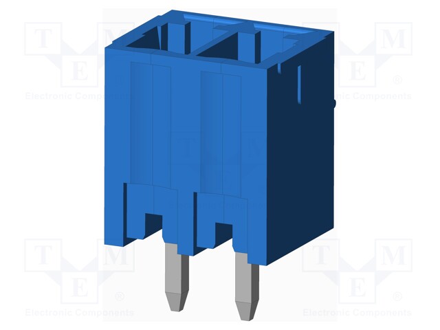 Connector: pluggable terminal block; socket; male; on PCBs