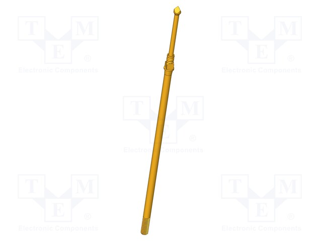 Needle-like test probe; Operational spring compression: 4.3mm
