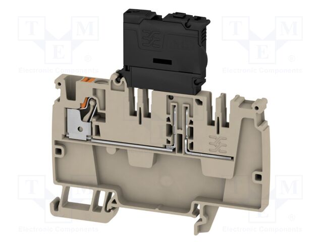 Splice terminal: rail; push-in; push-in; UL94V-0; Mat: wemid; 600V