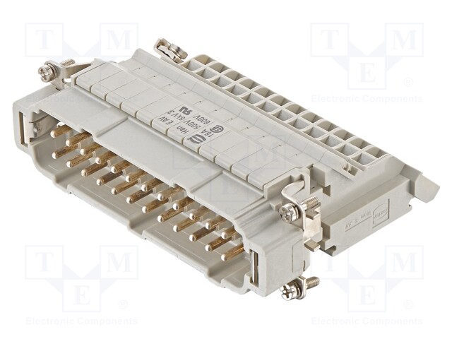 Han E AV 24 Pos. M Insert Term. Block Le