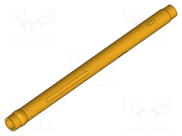 Test probe socket; Contact plating: gold-plated; KS-075; 19.5mm
