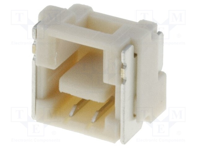 Socket; wire-board; male; CLIK-Mate; 1.25mm; PIN: 2; SMT; 1A; 50V