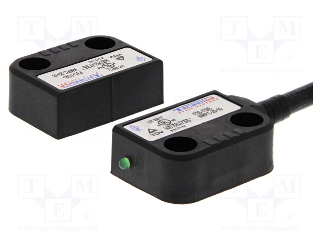 Safety switch: magnetic; NC x2 + NO; IP69K; plastic; 0.2A