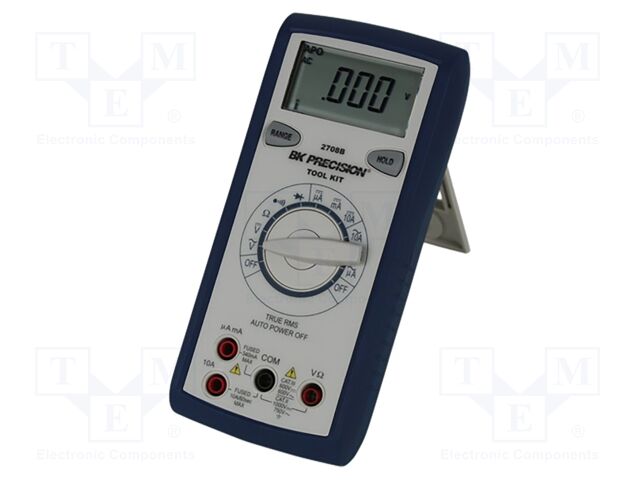 Digital multimeter; LCD 3,75 digit,bargraph; 2x/s; True RMS