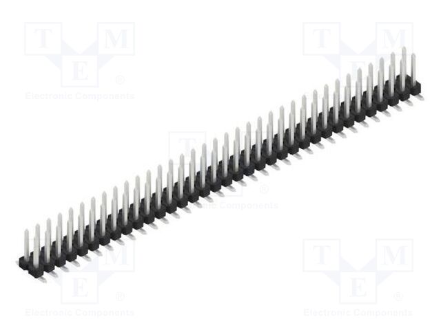 Connector: pin strips; pin header; male; PIN: 70; 2.54mm; SMT; 2x35