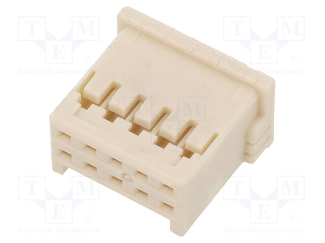 2.0 W/B Dual Grid Rcpt Hsg 10Ckt Beige