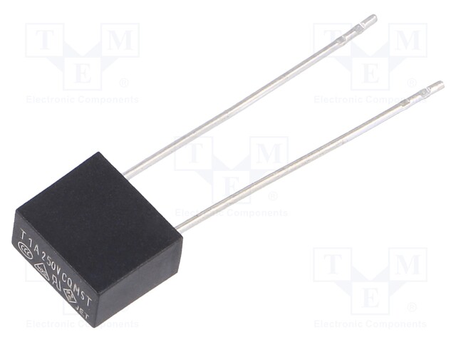 Fuse: fuse; 1A; 250VAC; 8,35x4,3x7,7mm; MST