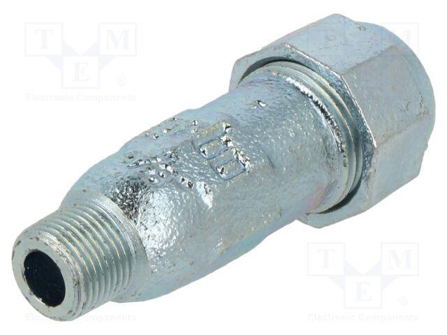 Splice terminal: clamping; cast iron; Thread: G 3/8" external