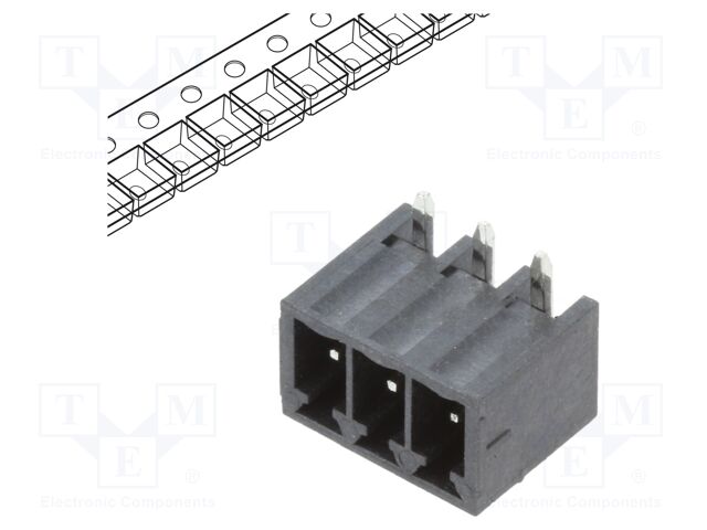 Connector: pluggable terminal block; OQ; 10A; 300V; socket; male