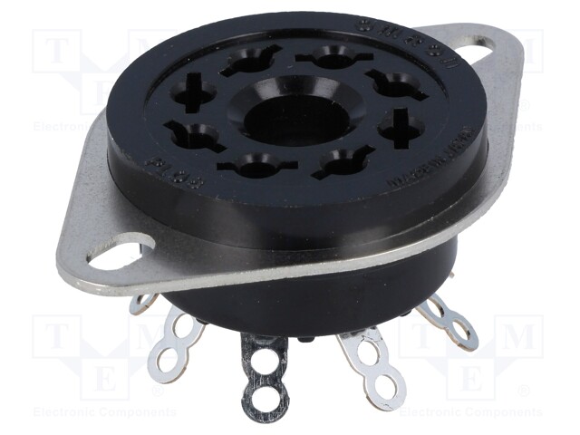 Socket; PIN: 8; Mounting: soldered; Series: MK2; octal