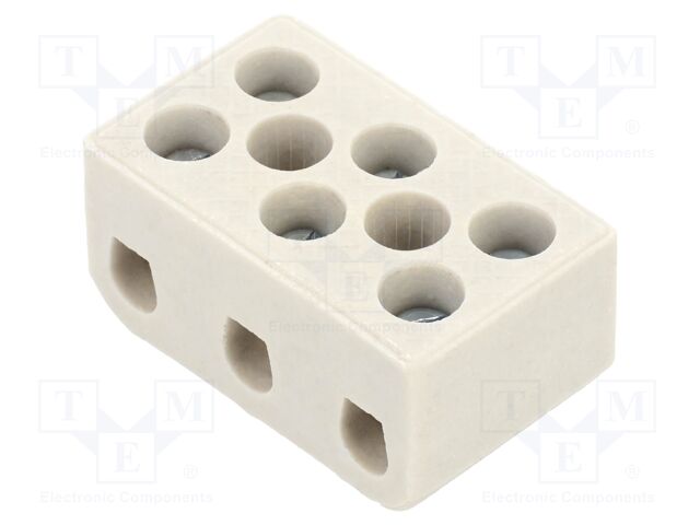 Connector: terminal block; ceramics