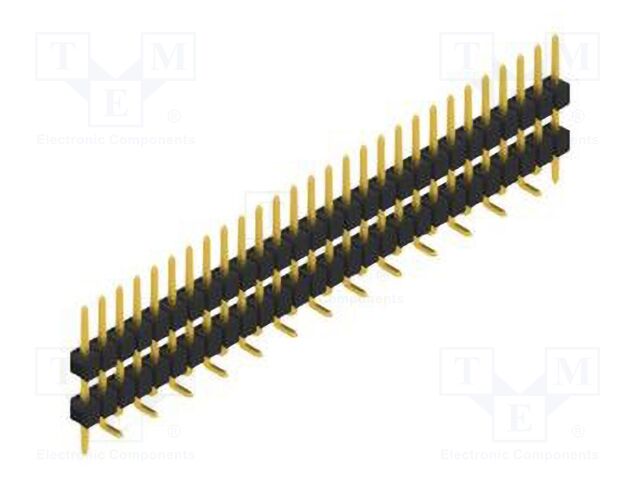 Connector: pin strips; pin header; male; PIN: 28; 2.54mm; SMT; 1x28