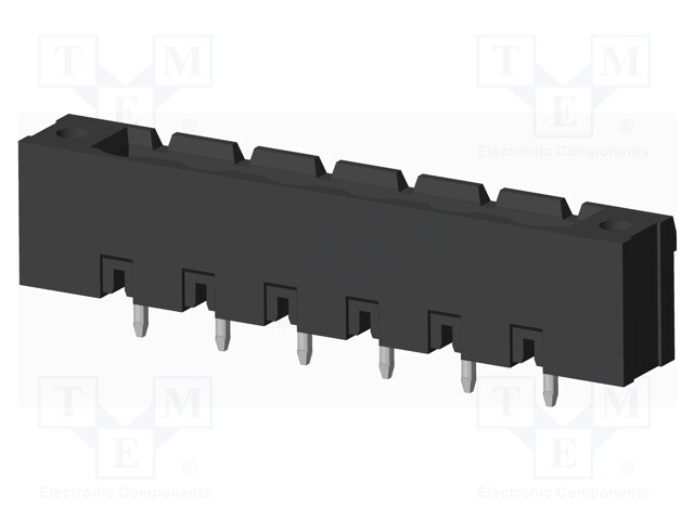 Connector: pluggable terminal block; socket; male; on PCBs