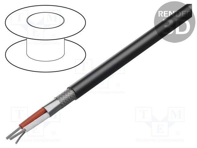 Wire: DMX; Core: stranded; 1x2x0,25mm2; 110Ω; -30÷70°C; 6mm