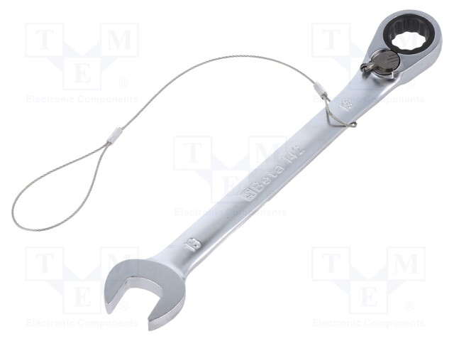 Wrench; combination spanner; to work at altitude,with ratchet