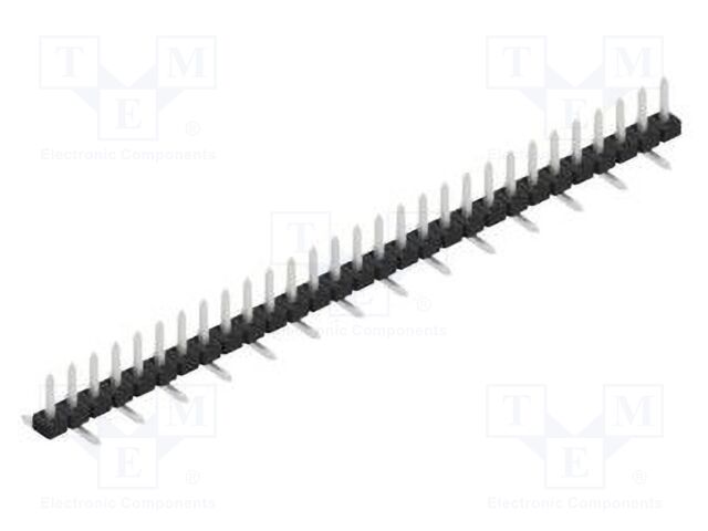 Connector: pin strips; pin header; male; PIN: 29; 2mm; SMT; 1x29