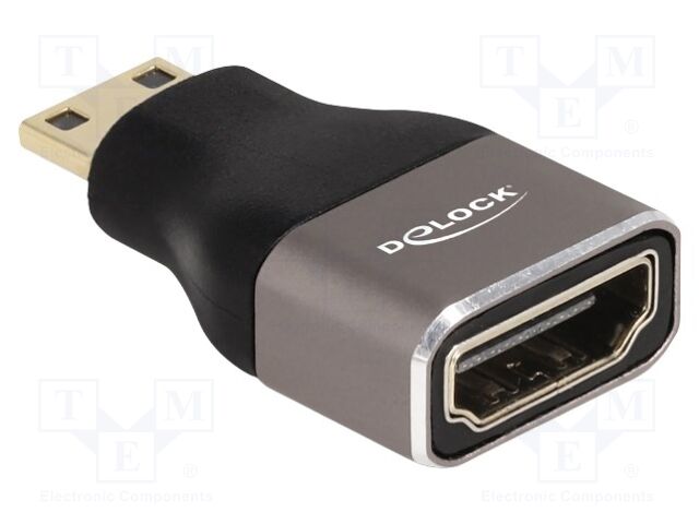 Adapter; HDMI socket,mini HDMI plug; High Speed + Ethernet