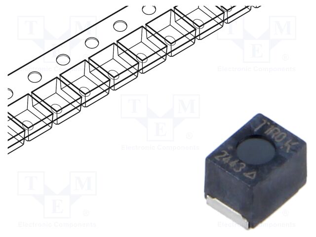 Inductor: ferrite; SMD; 1uH; 1300mA; 0.08Ω; ±10%; 4.5x3.2x3.2mm