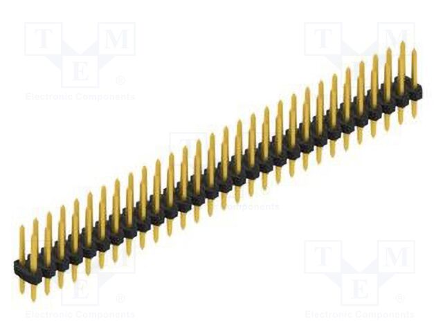 Connector: pin strips; pin header; male; PIN: 58; 2mm; THT; 2x29