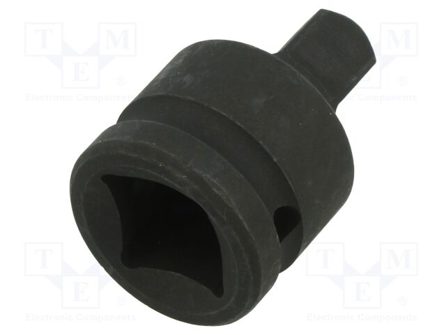 Adapter; impact; 1/2" square,3/8"