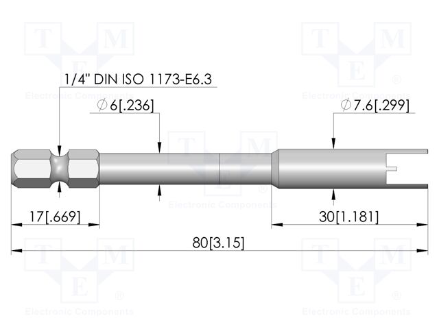 Tool: mounting tool; test needles