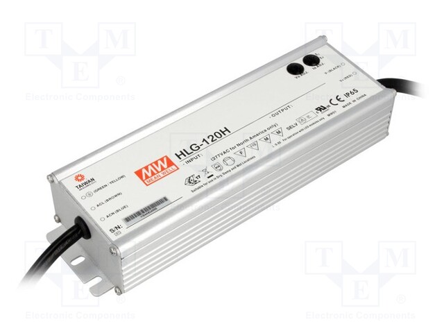 Power supply: switched-mode; LED; 122.4W; 36VDC; 33÷40VDC; IP65